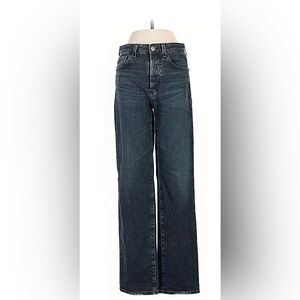 AG Alexxis Straight Jeans Medium Wash High Rise Vintage Straight